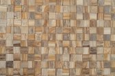 Houtstrips Teak plakhout | Mystic Naturel | 30x30x2