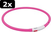 2x - HB USB FLASH LIGHT ROZE 70CM