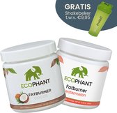 Ecophant Fatburner Combi Bundel - Stimuleert vetverbranding en remt hongerevoel - Watermelon + Cocos - Gratis Shakebeker