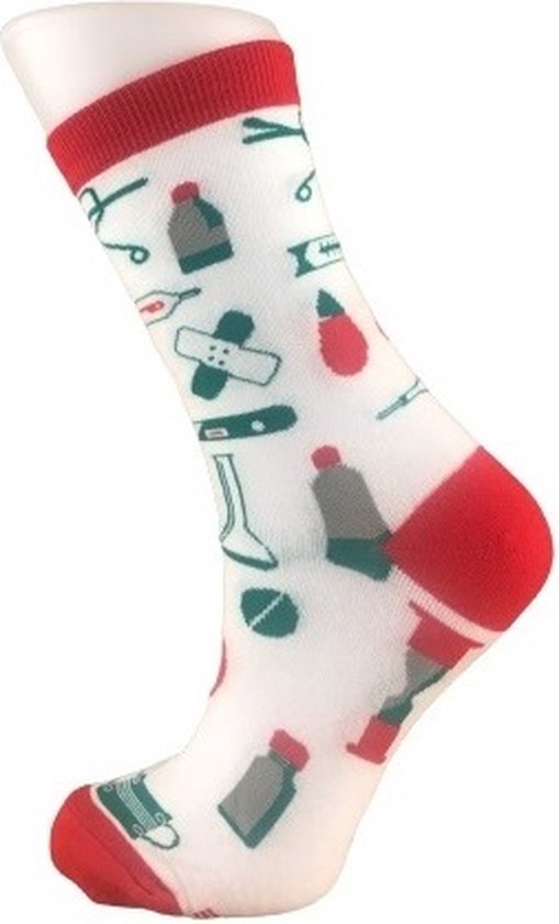 Sokken awesome nurse - Happy nurse socks - Verpleegkundige sokken