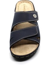 Marco Tozzi Dames Slipper - 27512-28-805 Blauw - Maat 40