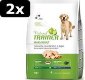 2x NT DOG AD MAXI CHICKEN/RICE 3KG