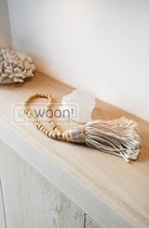 Schelpen decoratie kralenketting Etnisch naturel