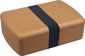 ZUPERZOZIAL - C-PLA, lunchbox, TIME-OUT BOX, toffee brown, bruin