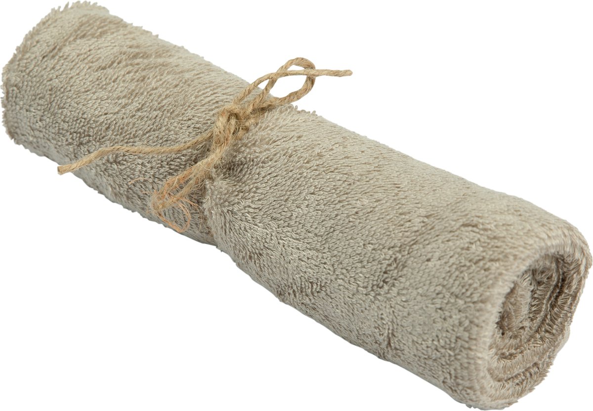 Timboo handdoek medium - Feather grey