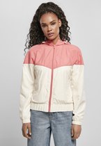Urban Classics Windbreaker jacket -M- Arrow Roze/Beige