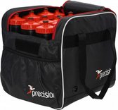 sac porte-bidon Pro HX 16 bidons polyester noir/rouge
