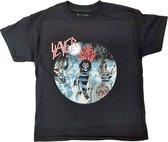 Slayer Kinder Tshirt -Kids tm 10 jaar- Live Undead Zwart