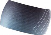 hoofdband elastisch polyester/elastaan grijs one-size
