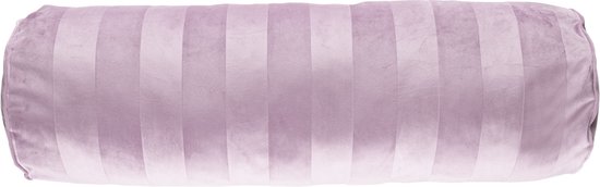 Coussin à roulettes KAAT Amsterdam Softy Stripe - Lilas - 22 x 70 cm