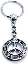 Mercedes Benz Sleutelhanger Metalen | Mercedes Benz Logo | Keychain Mercedes Benz