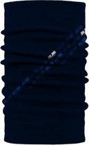skikraag Solid 20 x 44 cm polyester donkerblauw