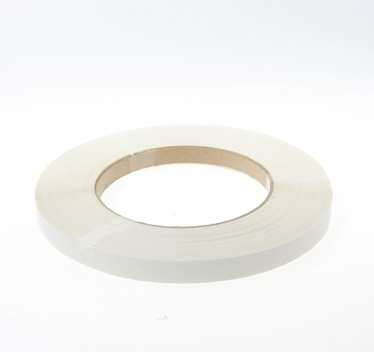 Deltafix kantfolie met houtnerf voorgelijmd wit 22mm breed