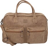 Enrico Benetti Handtas en Schoudertas 14 inch Dames Westernbag Schooltas Werktas met Laptopvak Camel Bruin