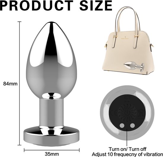 xxl anal plug AH-1 Cobra Butt Plug – BUTTR, 7,7 cm breit main image 1