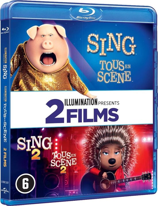 Sing 1 + 2  (Blu-ray)