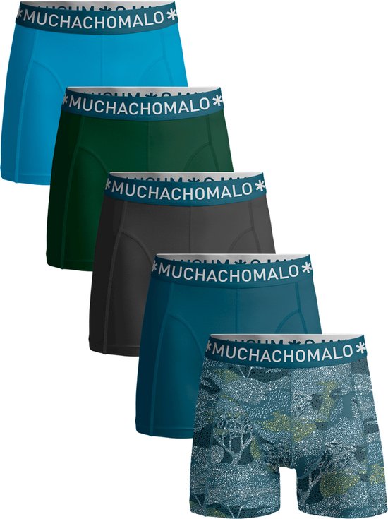 Muchachomalo Heren Boxershorts - 5 Pack - Maat S - Mannen Onderbroeken