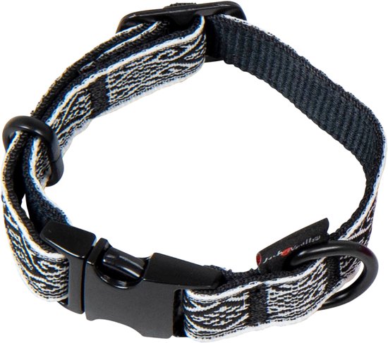 Jack & Vanilla brede halsband - Zwart online kopen