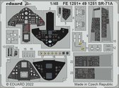 1:48 Eduard FE1251 Accessoires for SR-71 A Blackbird - Revell Photo-etch