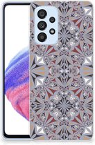 Telefoonhoesje Geschikt voor Samsung Galaxy A53 5G Hoesje Flower Tiles