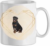 Mok Rottweiler 2.2| Hond| Hondenliefhebber | Cadeau| Cadeau voor hem| cadeau voor haar | Beker 31 CL