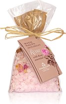 Rose Baths Salts Aromatherapy Bag | Badzout met rozenblaadjes en 100% natuurlijke Bulgaarse rozenolie | Vaderdag cadeau