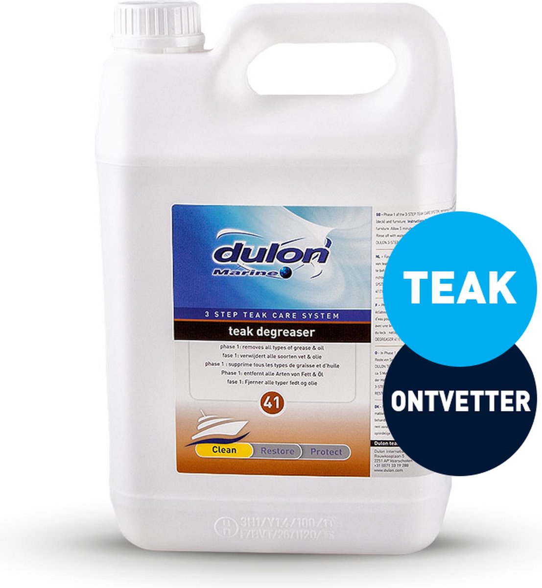 Dulon 41 - Teak Degreaser 5 liter