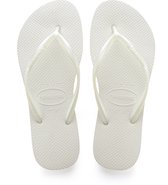 Havaianas Slim Dames Slippers - White - Maat 43/44