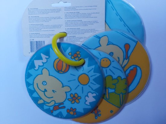 Difrax - waterspeeltje - Rond badboekje - 3maand + van Difrax — afbeelding 4