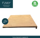FUNXY-Aanrecht snijplank XL - handgemaakt - bamboe - snijplank - keuken
