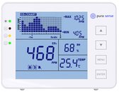 Pura Sense-PS2000 - CO2 Meter - Luchtkwaliteitsmeter voor Scholen - Kooldioxide Detector - CO2 Melder - Luchtvochtigheid - Temperatuur - Vochtigheidsmeter