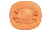 Bouchon de vidange UFO de Luxe - filtre évier - Lavabo UFO - Attrape- Cheveux - crépine de vidange - orange