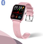 Bol.com Essential Link Smartwatch - Geschikt voor Heren/Dames - Activity Tracker - iOS/Android - Roze aanbieding