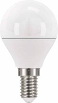 Emos CRI 97 Kogel LED E14 - 6W (40W) - Warm Wit Licht - Niet Dimbaar - 2 stuks