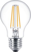 Philips LED Filament E27 - 7W (60W) - Warm Wit Licht - Niet Dimbaar - 2 stuks