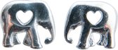 Elephant Parade - Elephant Earring - Olifanten Oorbellen Zilver - Oorstekers - Merchandise