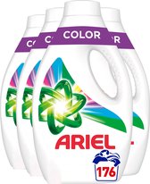 Ariel Vloeibaar Wasmiddel - Kleur - Voordeelverpakking 4 x 44 Wasbeurten