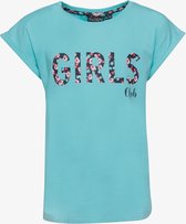 TwoDay meisjes T-shirt - Blauw - Maat 146/152