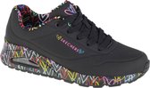 Skechers Uno-Loving Love 155506-BBK, Vrouwen, Zwart, Sneakers, maat: 39,5