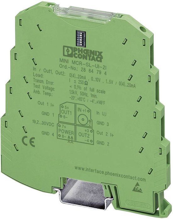 PHOENIX CONTACT   PHC2864176 MINI MCR SL UI 2I NC DUPLICATORE Di Segn Phc2864176