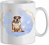 Mok Engelse bulldog 9.1| Hond| Hondenliefhebber | Cadeau| Cadeau voor hem| cadeau voor haar | Beker 31 CL