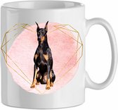 Mok Doberman 4.3| Hond| Hondenliefhebber | Cadeau| Cadeau voor hem| cadeau voor haar | Beker 31 CL