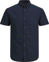 JACK&JONES PLUS JJESUMMER SHIRT S/S S22 PS Heren Overhemd - Maat 3XL
