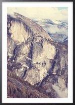 Poster Met Zwarte Lijst - Yosemite Berg Poster