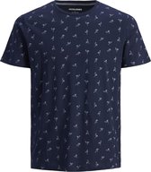 JACK&JONES JJTRISTAN AOP TEE RE Heren T-Shirt - Maat XXL