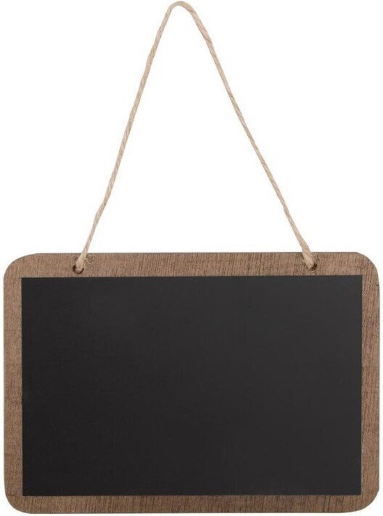 Srvnpioy A3 hangend krijtbord, 2 stuks, dubbelzijdig schoolbord, bord voor restaurant, koffiebar, wanddecoratie