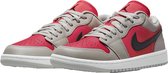 Nike Air Jordan 1 Low - Maat 35.5 - Dames Sneakers - Grijs/Rood