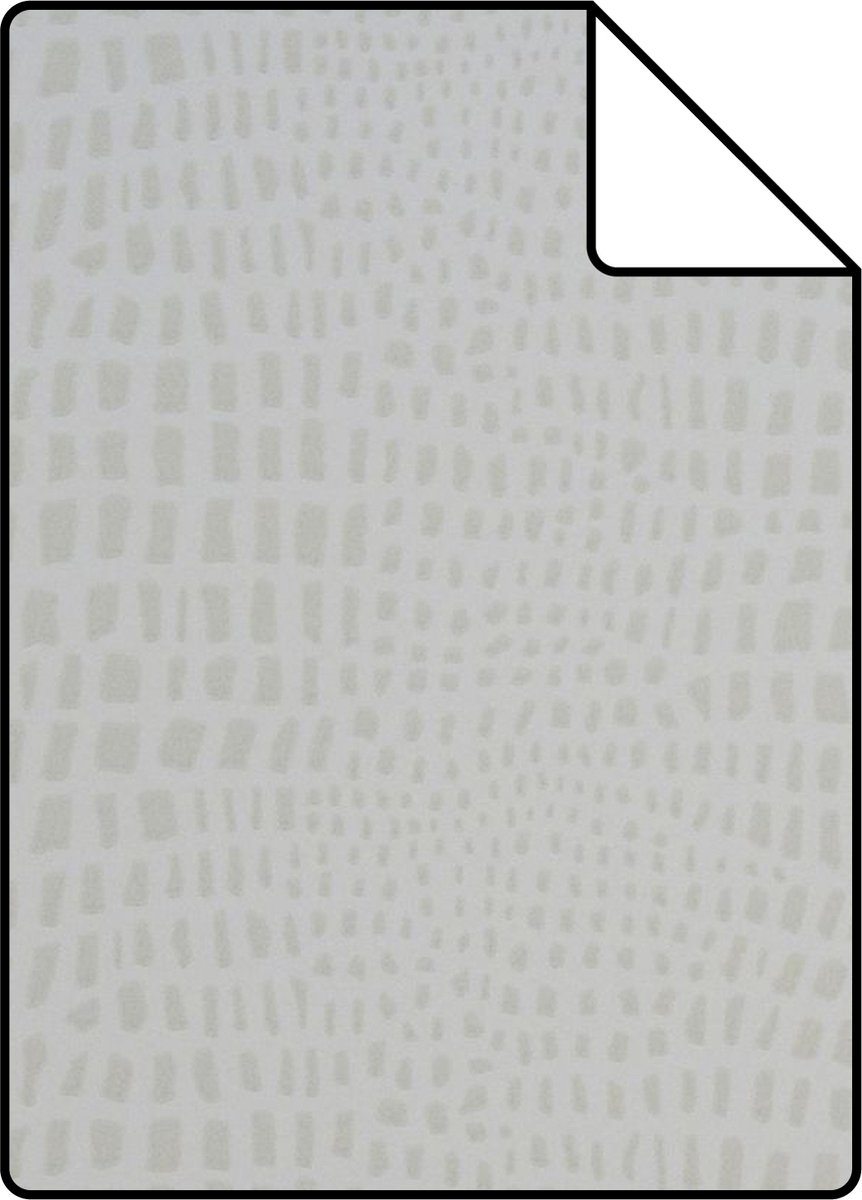 Proefstaal Origin Wallcoverings behang dierenhuid taupe - 26.5 x 21 cm - 307109-S