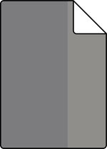 Proefstaal Origin Wallcoverings behang strepen grijs en glanzend zilver - 345904 - 26,5 x 21 cm