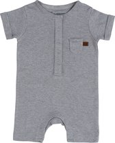 Baby's Only Playsuit manches courtes Melange - Grijs - 68 - 100% coton écologique - GOTS